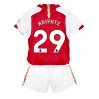 Echipament fotbal Arsenal Kai Havertz #29 Tricou Acasa 2023-24 pentru copii maneca scurta (+ Pantaloni scurti)